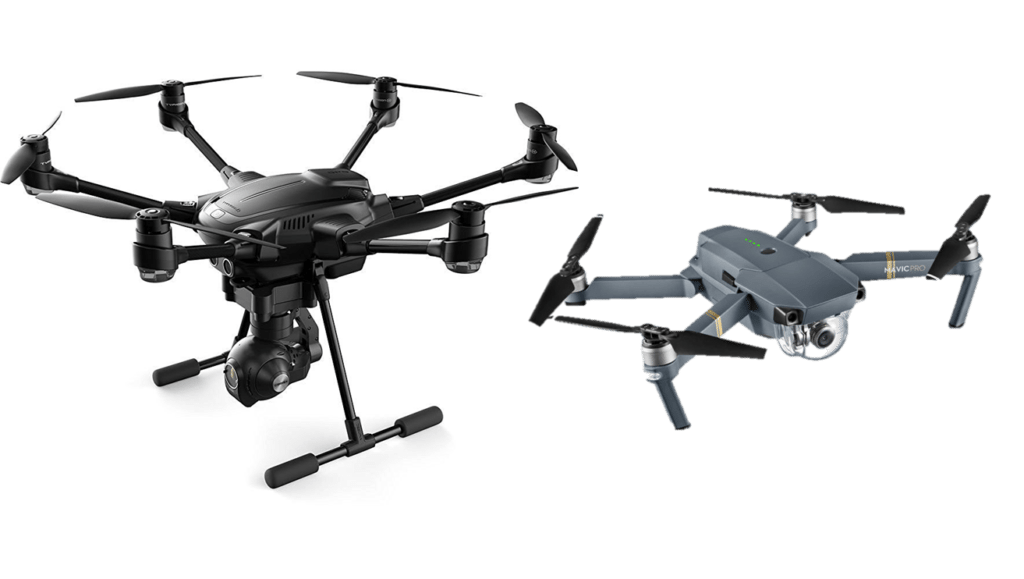 Yuneec Typhoon vs DJI Mavic