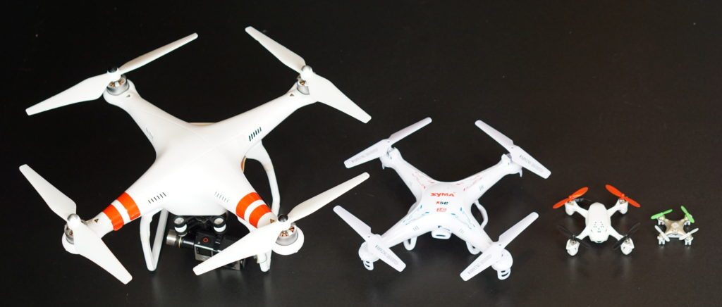 Phantom, Syma X5C, X4, CX-10