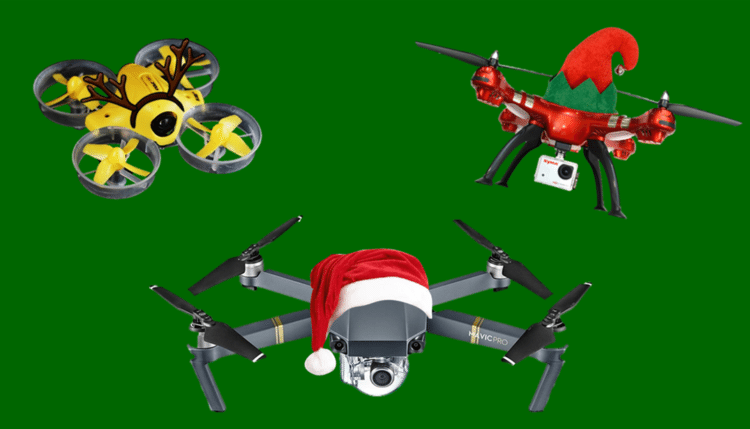 christmas drones