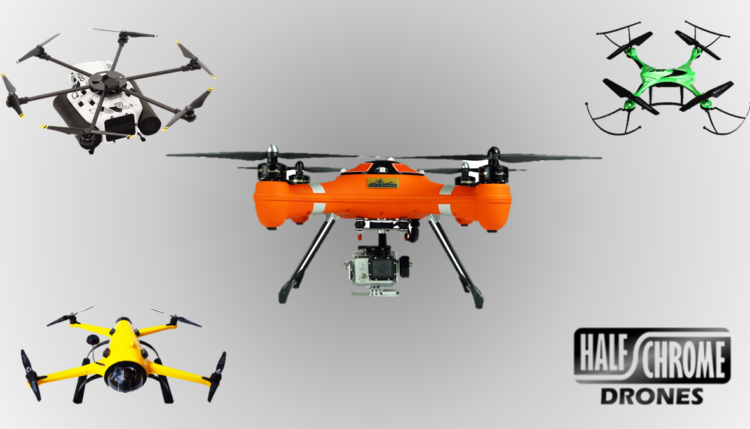 Waterproof drones