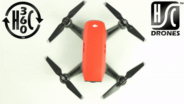 The DJI Spark viewed from all angles