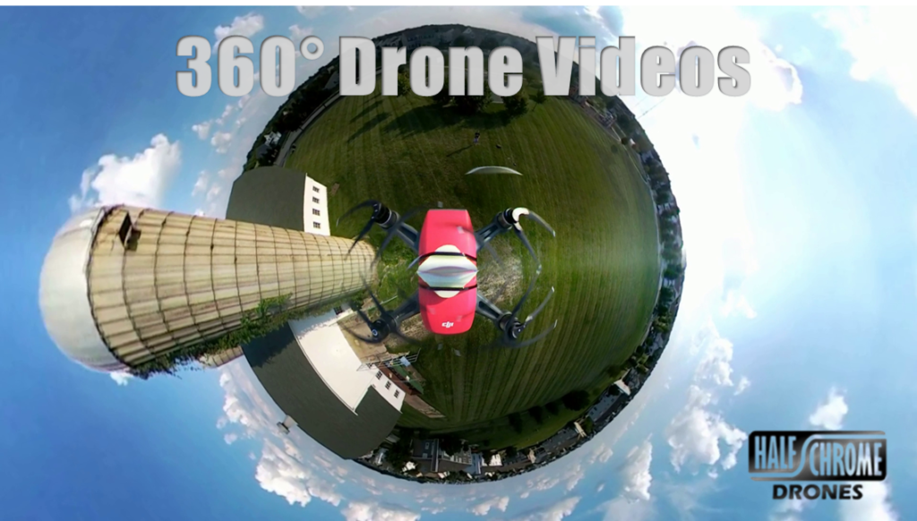 drone with 360 camera