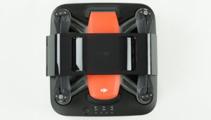 DJI Spark charging station viewed from the top