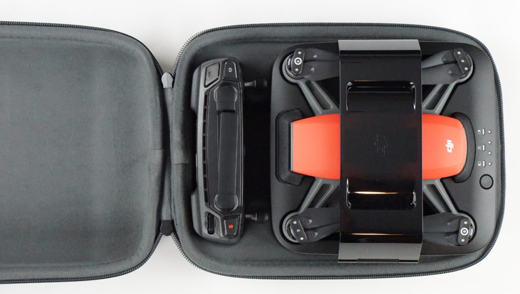 This DJI Spark bag protects the drone and the remote