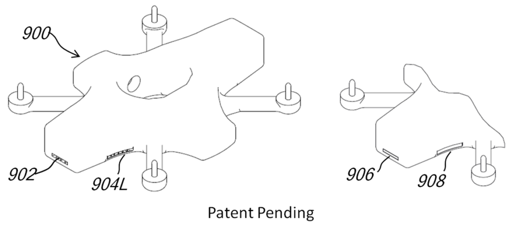 cooling channel drone patent