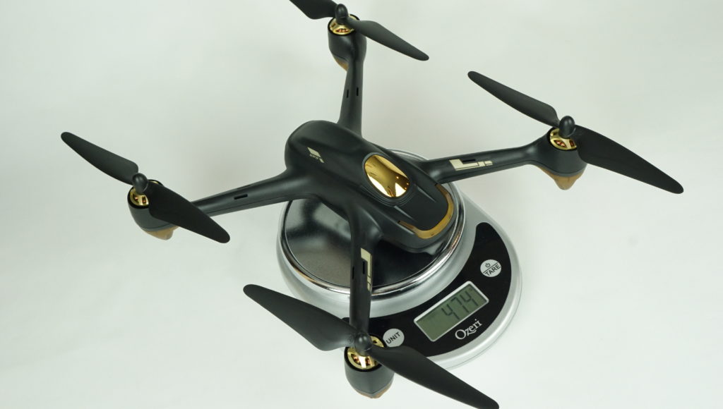 Hubsan h501s weight