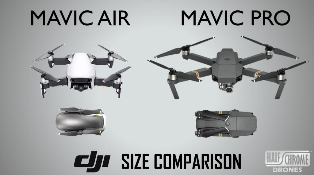 Kriger Støjende Blikkenslager DJI Mavic Air vs the DJI Mavic Pro Platinum (Which Is Best For YOU?)