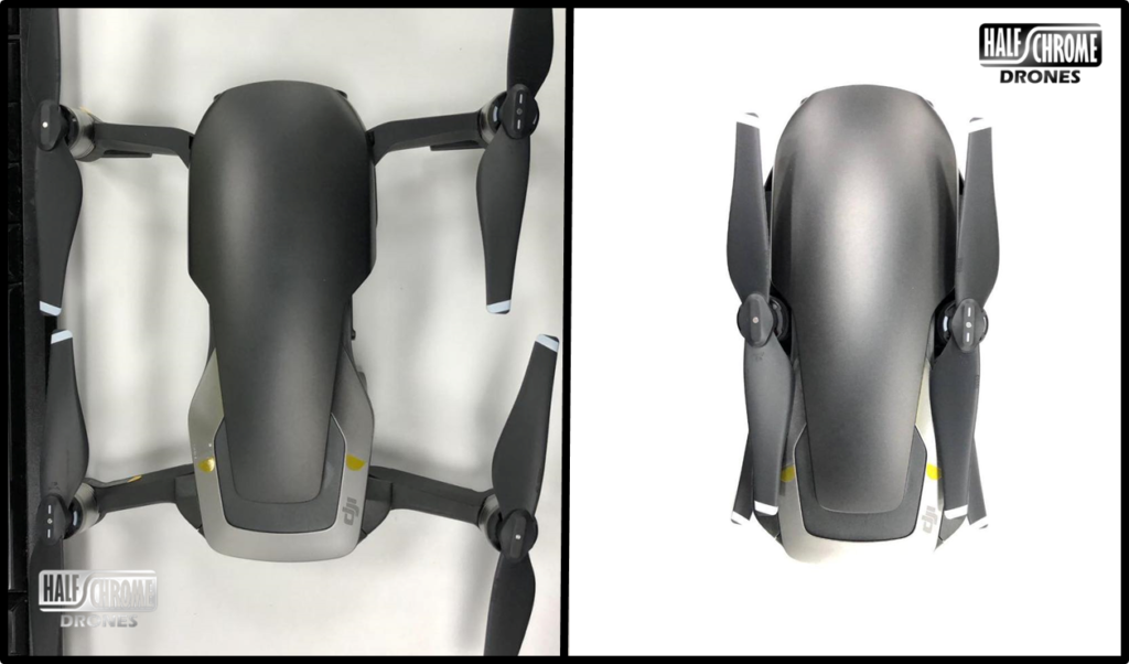 Mavic Air grey folded image