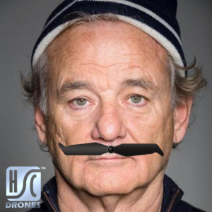 Phantom 4 V2.0 Prop as Bill Murray's Mustache