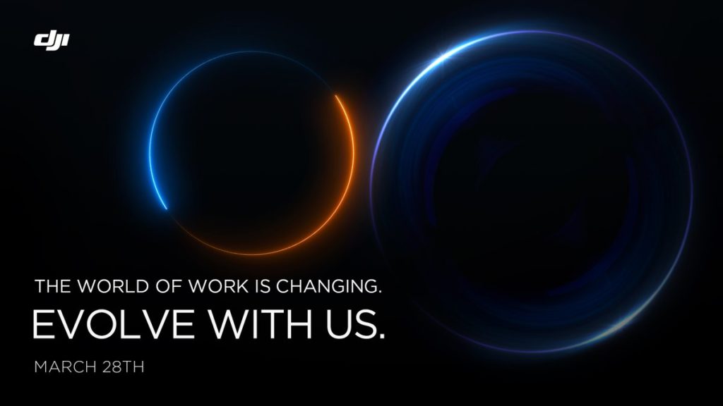 DJI Evolve with us the world of work is changing