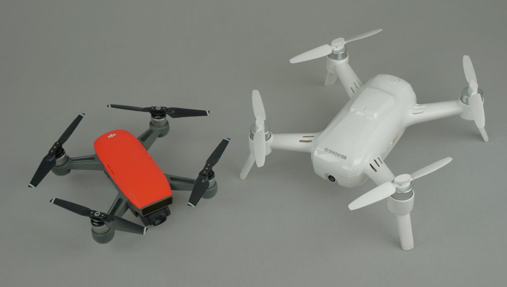 DJI vs Yuneec consumer drones