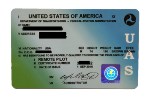Part 107 Remote Pilot license