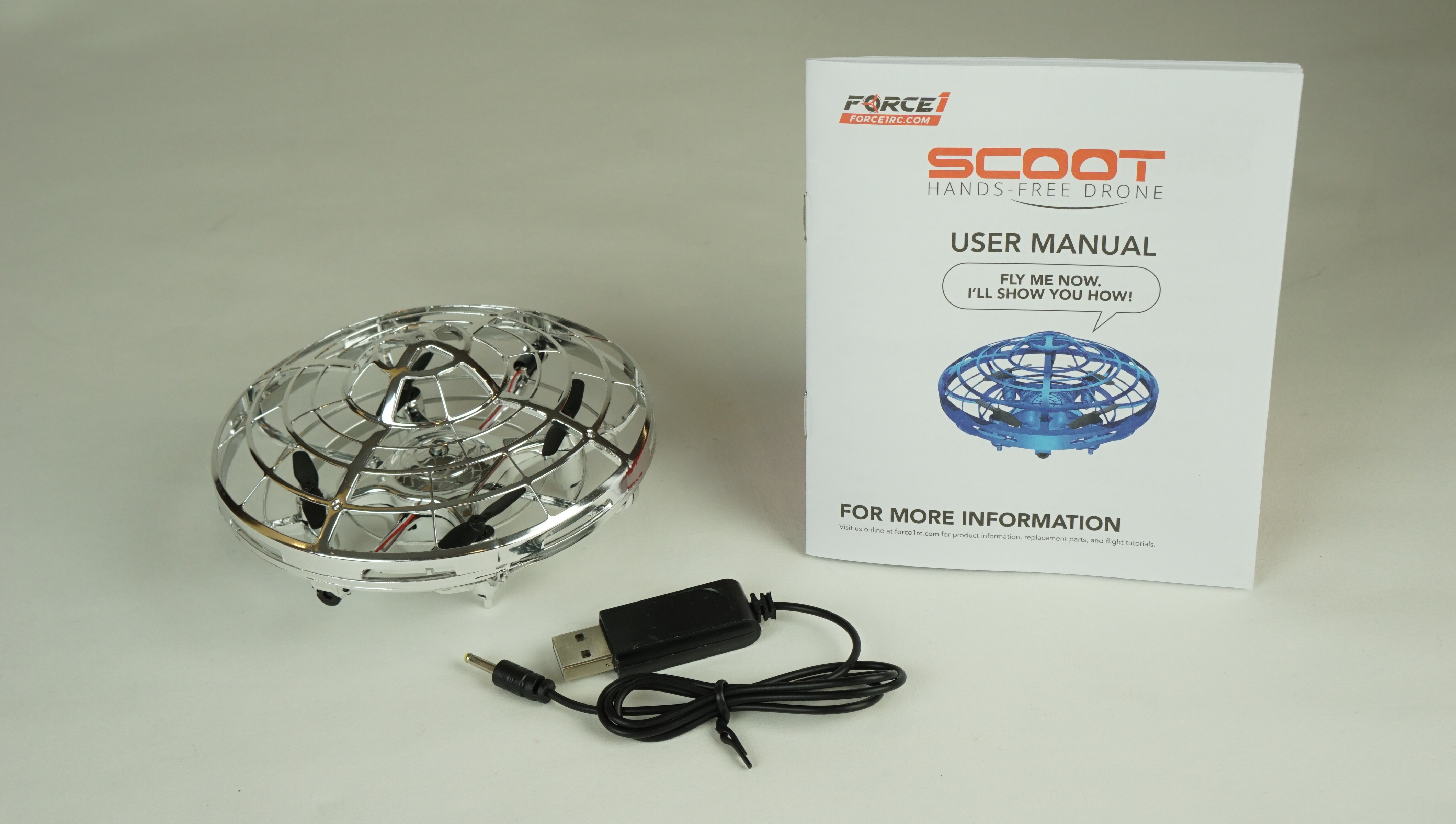 force1 scoot hands free drone