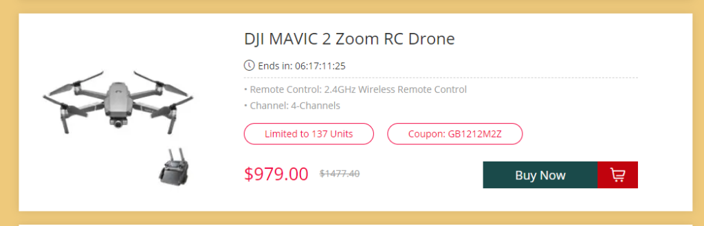 mavic 2 zoom deal