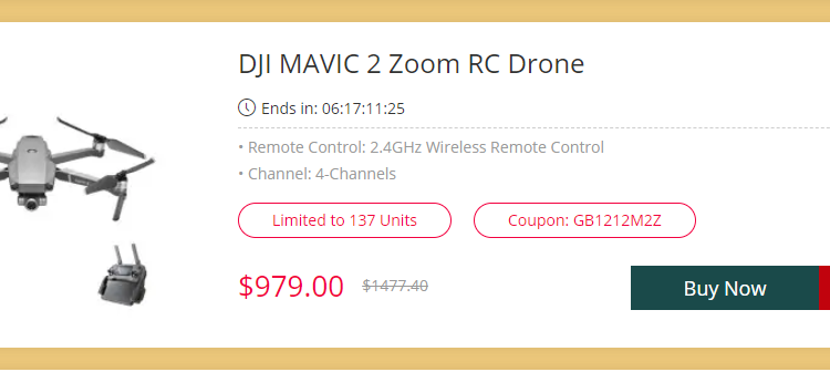 mavic 2 zoom deal