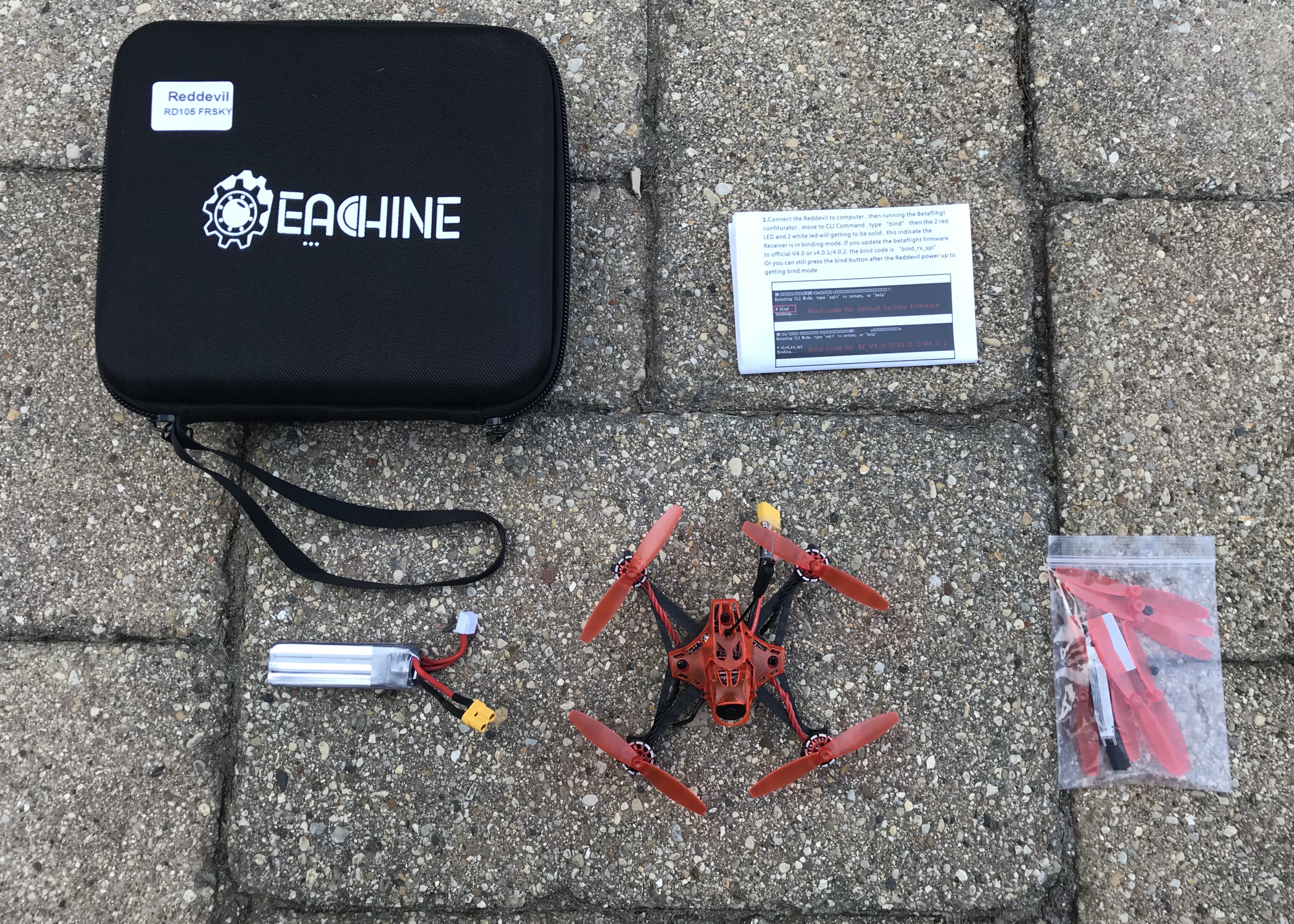 eachine toothpick red devil