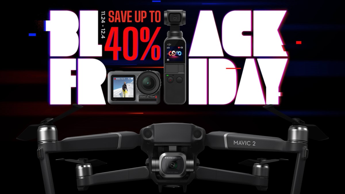 Black Friday Drone deals from DJI, Amazon and Banggood Half Chrome Drones