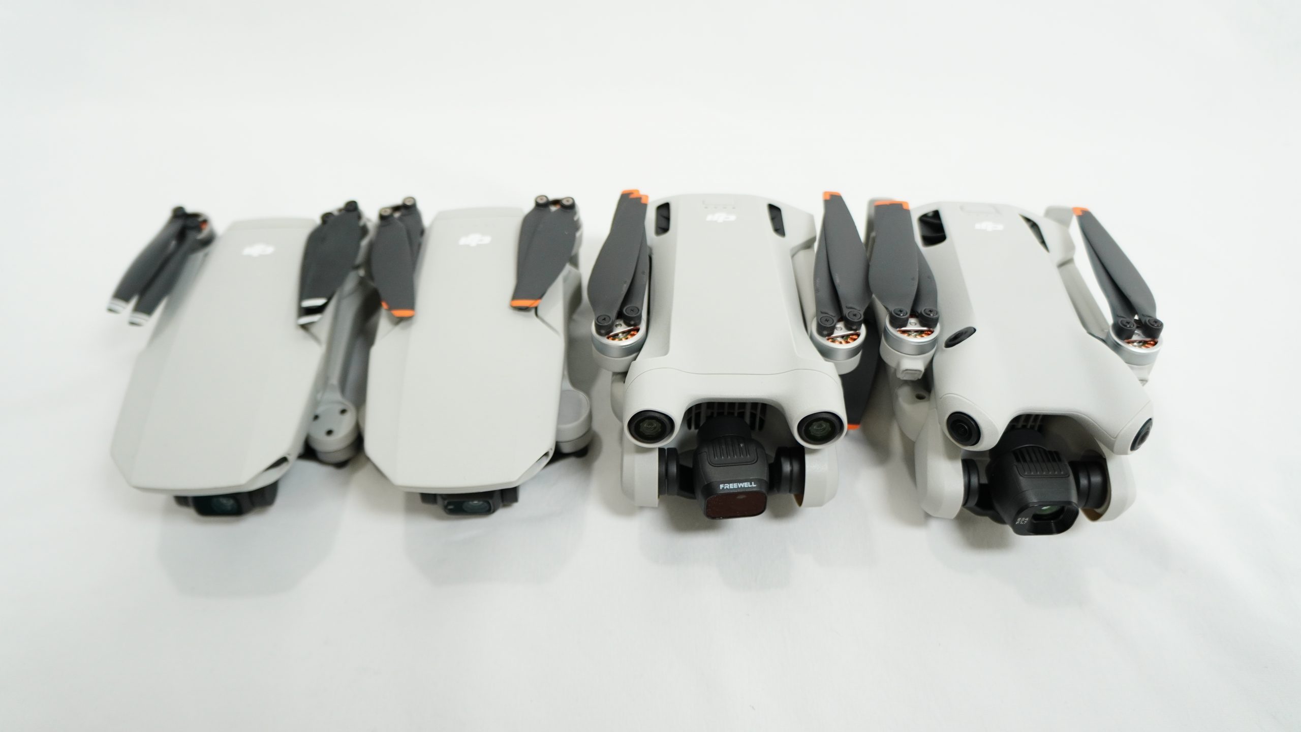 From Mavic Mini to DJI Mini 4 Pro - Half Chrome Drones