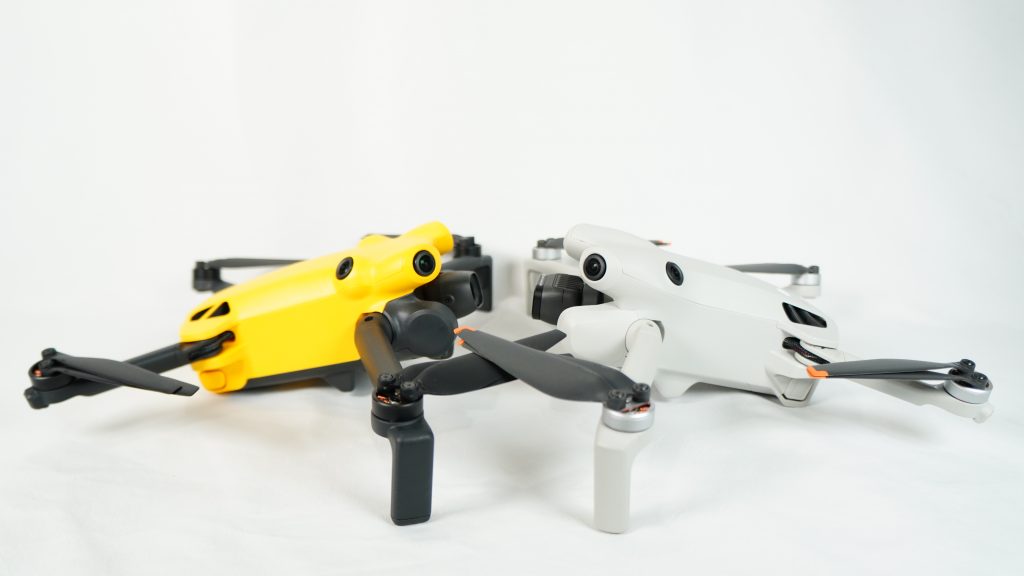 The Skyrover X1 and DJI Mini 4 Pro are pretty similar.