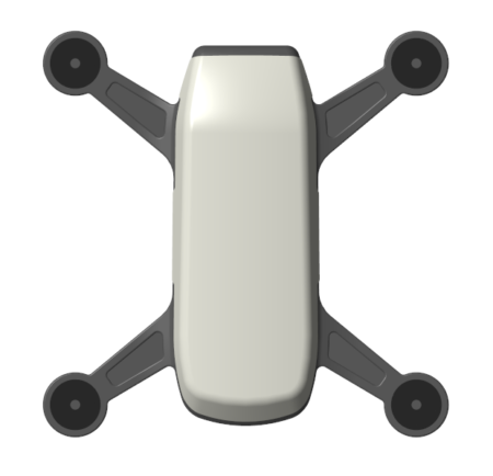 Download your free 3D model of the DJI Spark Drone