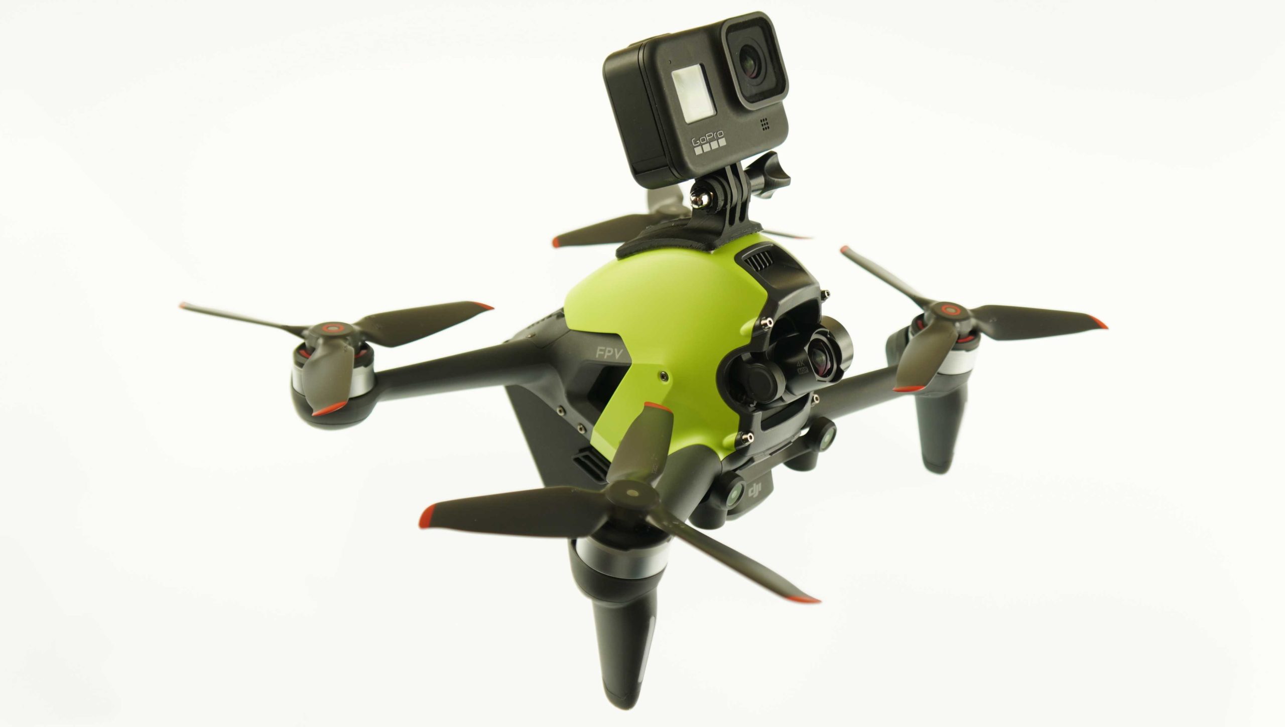 Download the DJI FPV GoPro Mount - Half Chrome Drones